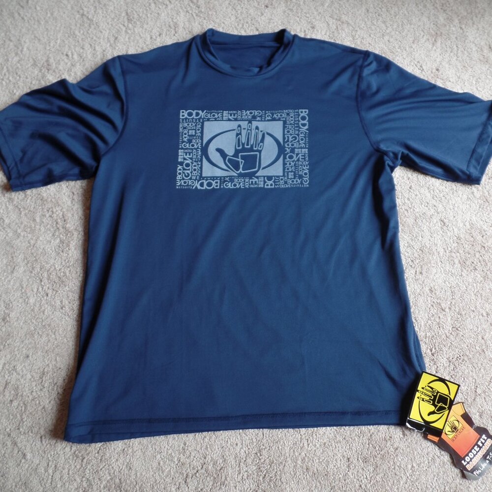 NEW Navy blue Body Glove rash guard